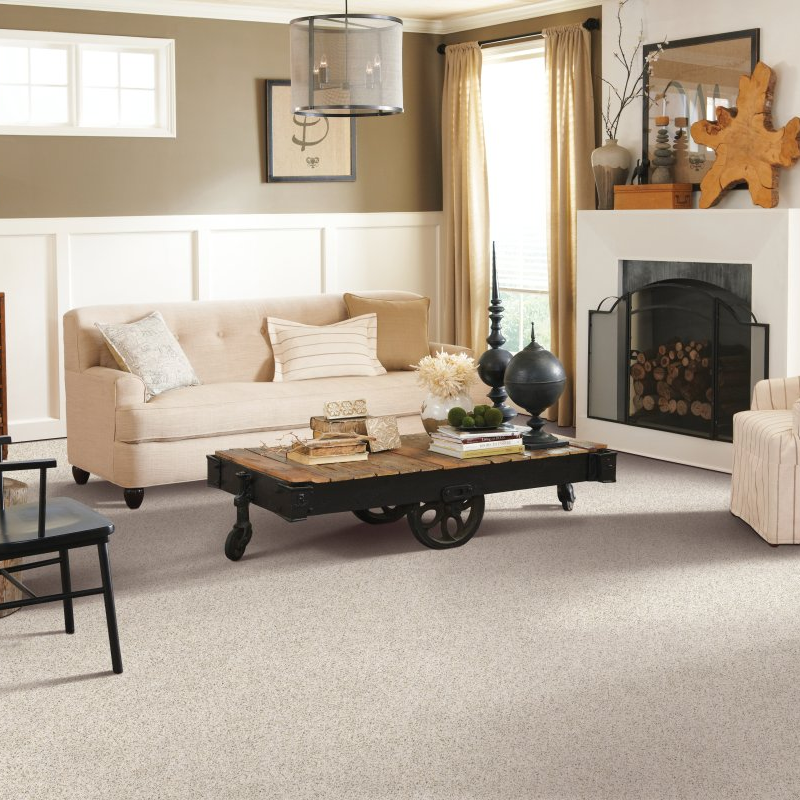 Living room with comfy carpet - Restful Style-Catalina